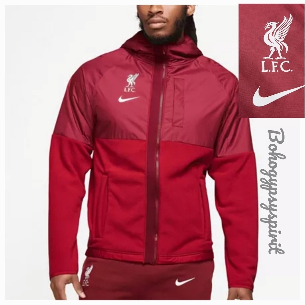 NWT Nike ⚽️ Liverpool AWF Hoodie Jacket, MediumNWT